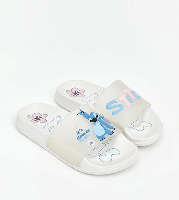 LC Waikiki Slides and Flip Flops - White Slides