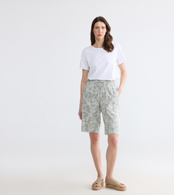 LC Waikiki Shorts - Green Casual Shorts