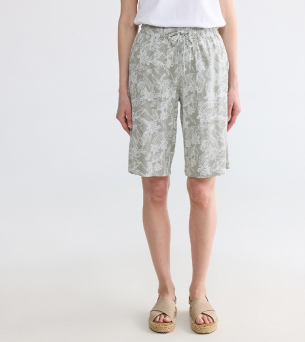 LC Waikiki Shorts - Green Casual Shorts