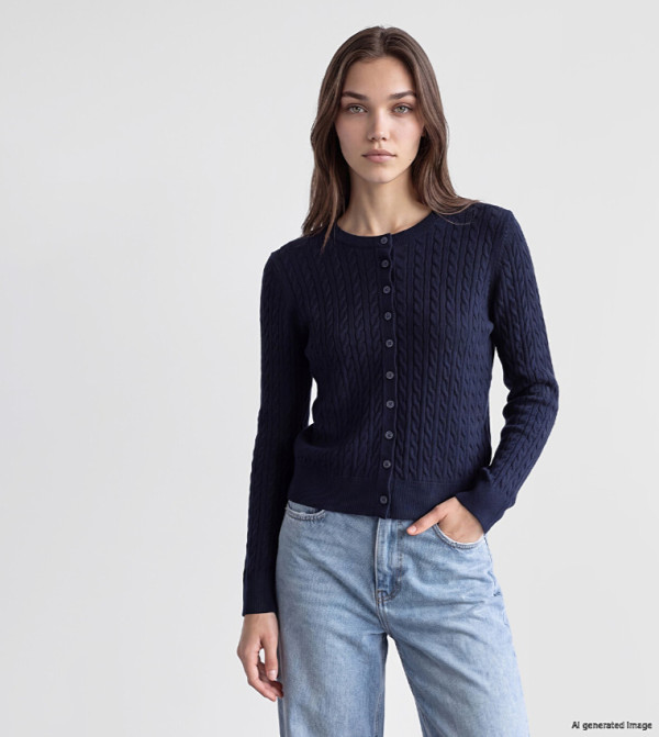 LC Waikiki  Cardigans - Navy Cardigans
