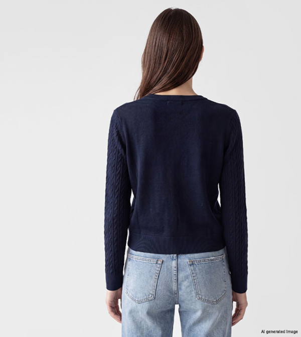 LC Waikiki  Cardigans - Navy Cardigans