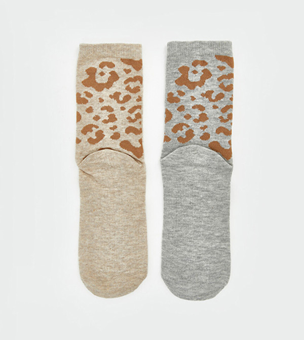 اٍل سي واي كيكي  جوارب   - متعدد Ankle Length Socks