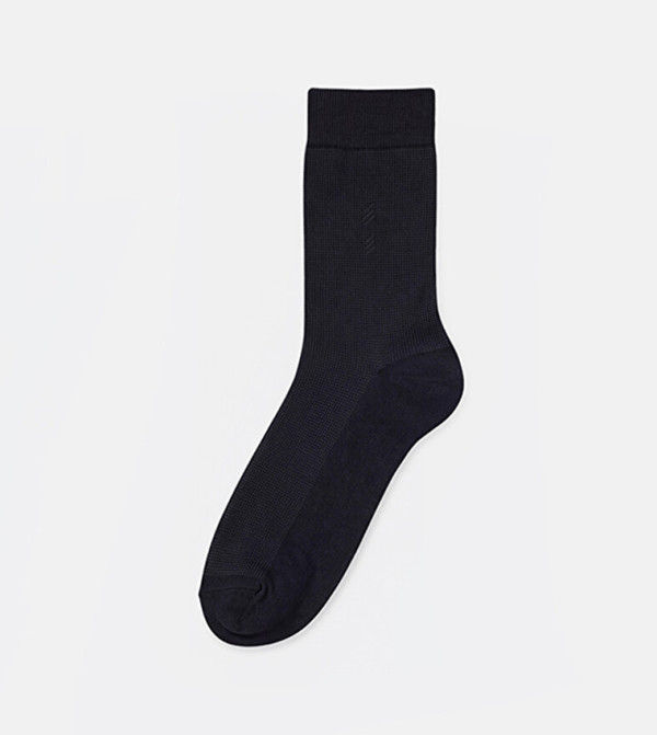 اٍل سي واي كيكي  جوارب لنصف الساق  - أسود Calf Length Socks