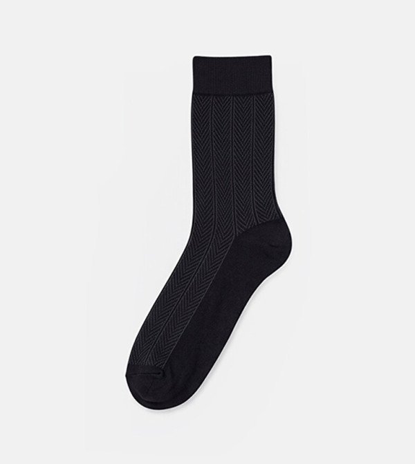 اٍل سي واي كيكي  جوارب لنصف الساق  - أسود Calf Length Socks