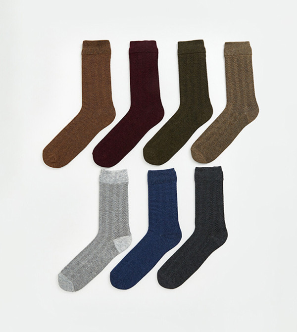 اٍل سي واي كيكي  جوارب لنصف الساق  - متعدد Calf Length Socks