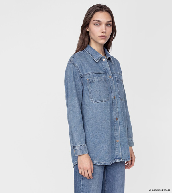 LC Waikiki  Denim Jackets - Indigo Denim Jackets