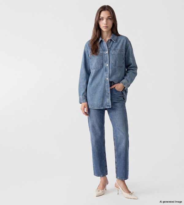 LC Waikiki  Denim Jackets - Indigo Denim Jackets