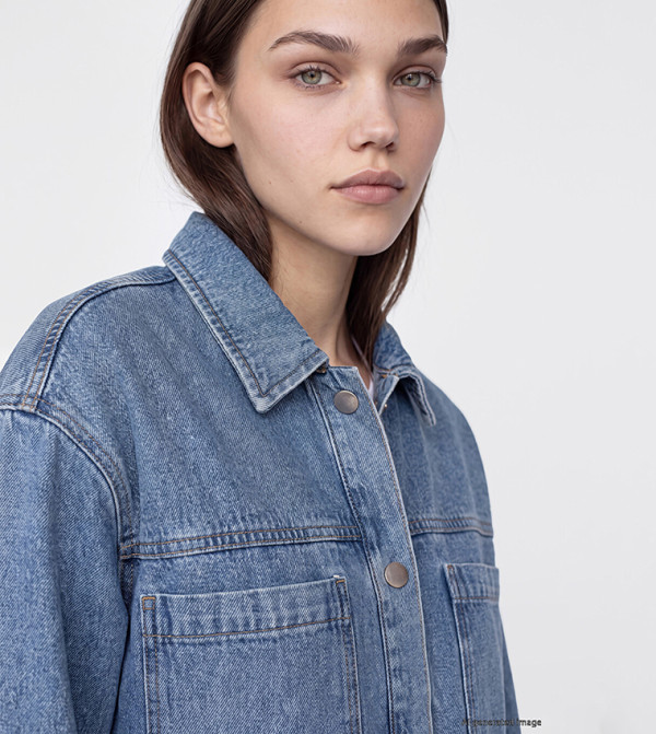 LC Waikiki  Denim Jackets - Indigo Denim Jackets
