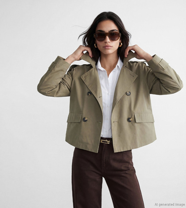 LC Waikiki  Overcoats - Khaki Overcoats