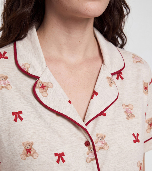 LC Waikiki  Maternity Clothing - Beige Sleep wear