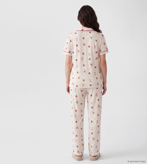 LC Waikiki  Maternity Clothing - Beige Sleep wear
