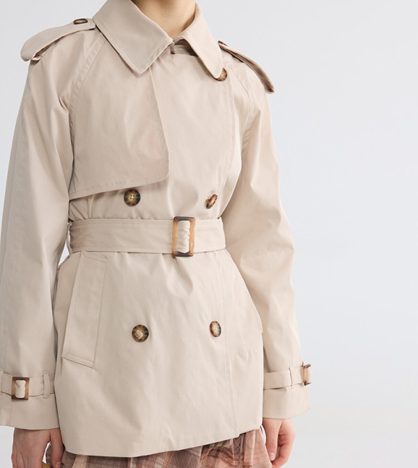 LC Waikiki  Overcoats - Beige Overcoats