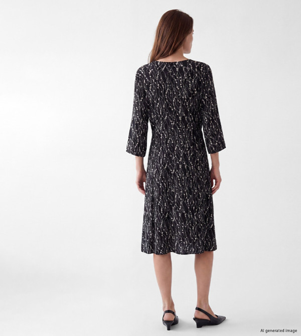 LC Waikiki  Midi Dresses - BLACK Midi Dresses