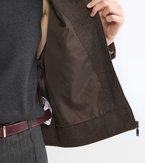 LC Waikiki  Casual Jackets - Brown Casual Jackets