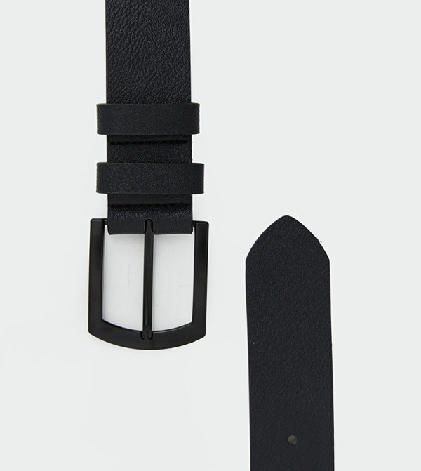 اٍل سي واي كيكي أحزمة كاجوال - أسود Non Leather Belts