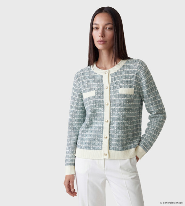LC Waikiki  Sweaters & Cardigans - Blue Cardigans