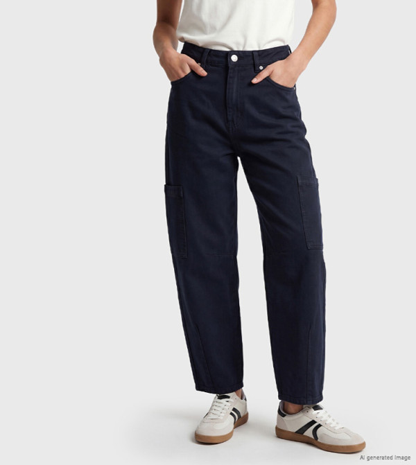 LC Waikiki Straight Jeans - Navy Straight Jeans