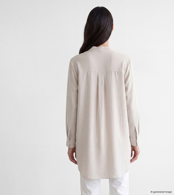 اٍل سي واي كيكي  top-selling-om - LIGHT GREY تونيكس
