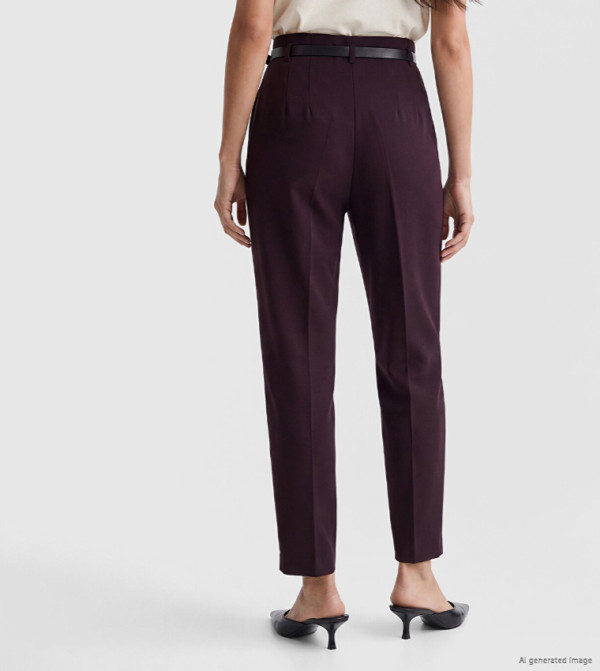 LC Waikiki  Formal Pants - Maroon Formal Pants