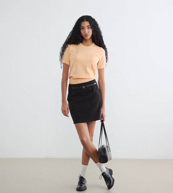 LC Waikiki  Mini Skirts - BLACK Mini Skirts
