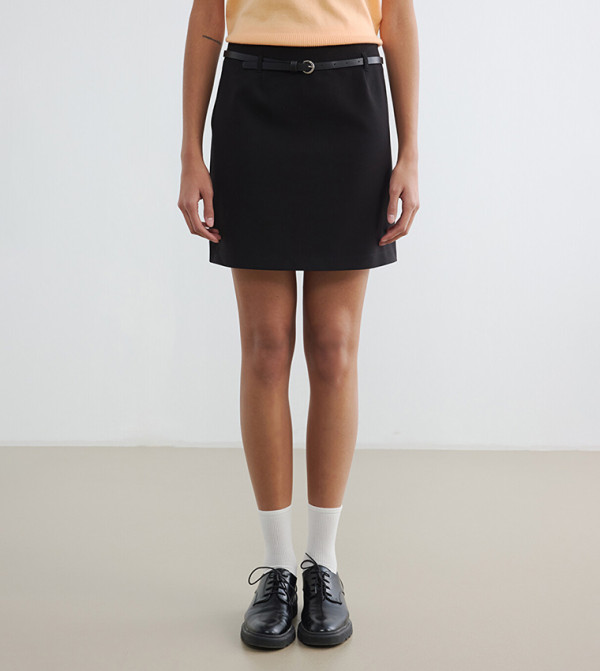 LC Waikiki  Mini Skirts - BLACK Mini Skirts
