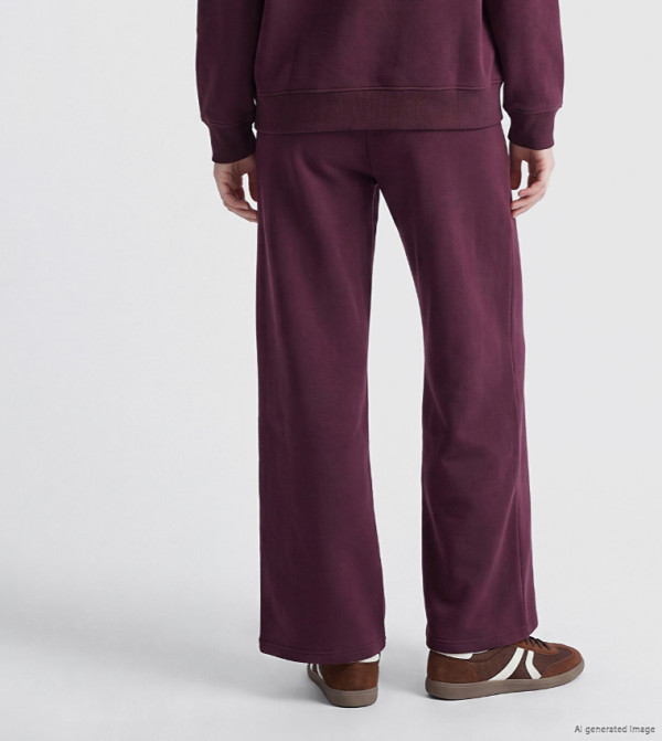 LC Waikiki Sweatpants - Burgundy Sweatpants
