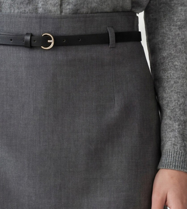 LC Waikiki  Mini Skirts - Grey Mini Skirts