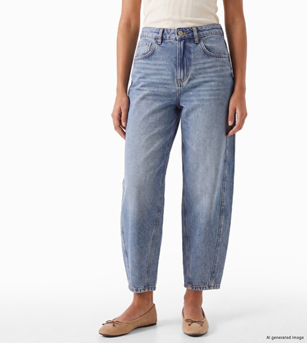 LC Waikiki  Wide Leg Jeans - Indigo Wide Leg Jeans