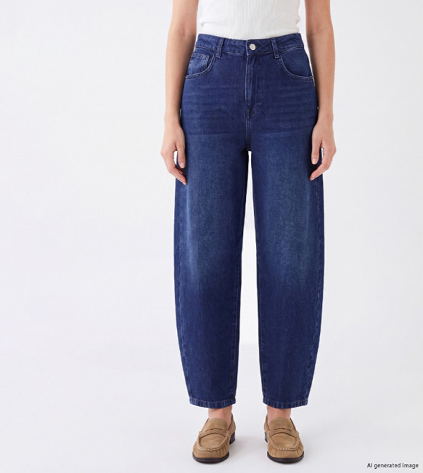 LC Waikiki  Jeans - Indigo Straight Jeans