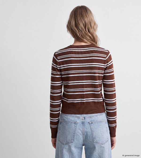 LC Waikiki  Sweaters & Cardigans - Brown Cardigans