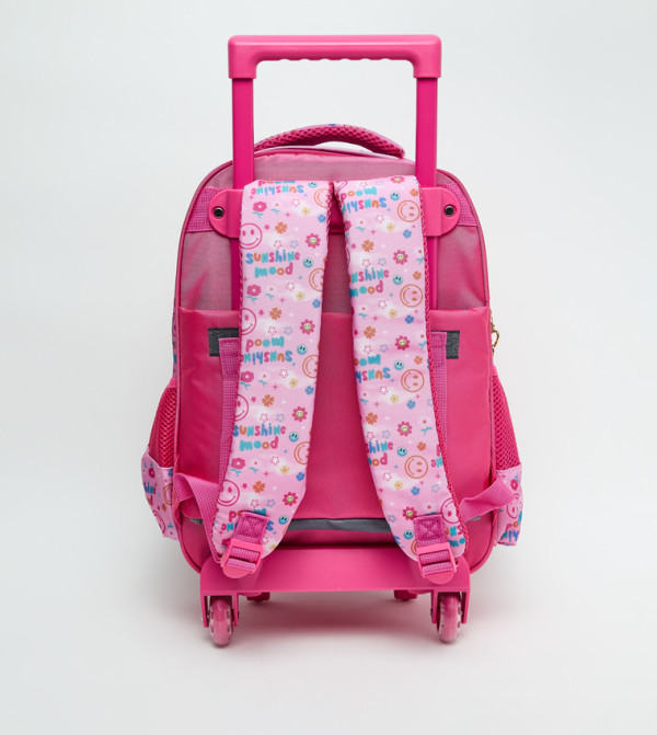 اٍل سي واي كيكي  حقيبة ظهر بعجلات - وردي حقيبة ظهر بعجلات