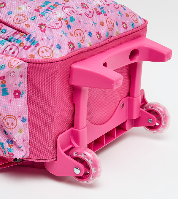 اٍل سي واي كيكي  حقيبة ظهر بعجلات - وردي حقيبة ظهر بعجلات