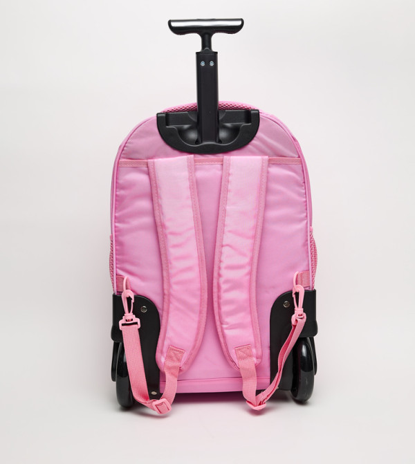 اٍل سي واي كيكي  حقيبة ظهر بعجلات - وردي حقيبة ظهر بعجلات