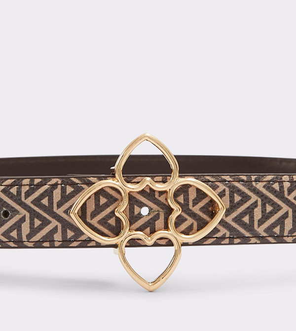 ألدو أكسيسوريز  أحزمة - بني  Non Leather Belts