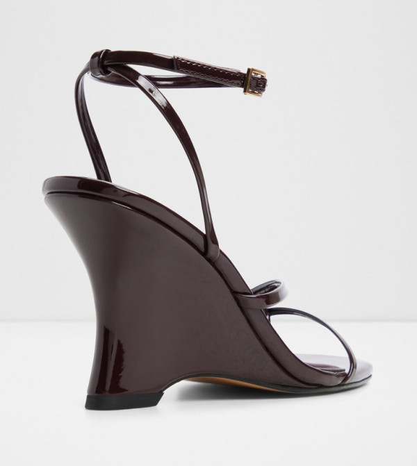 Aldo  Wedges - Burgundy Wedges