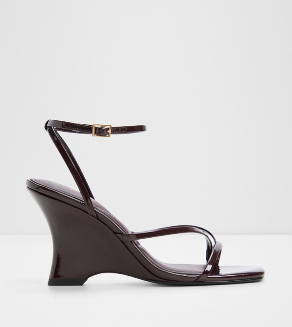Aldo  Wedges - Burgundy Wedges