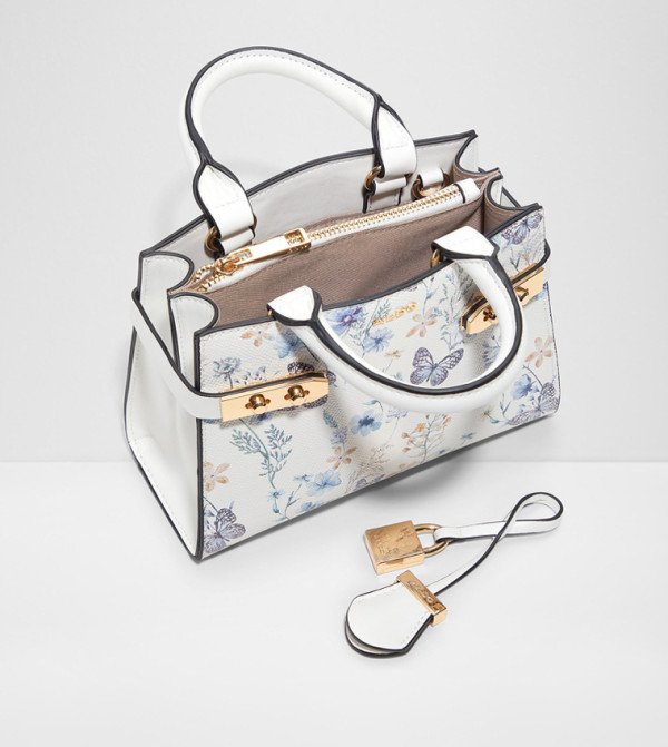 ألدو حقائب - أبيض Satchel Bags