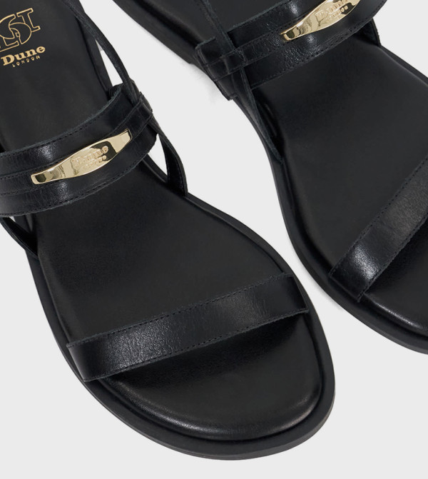 ديون لندن ديون لندن - أسود Flat Sandals