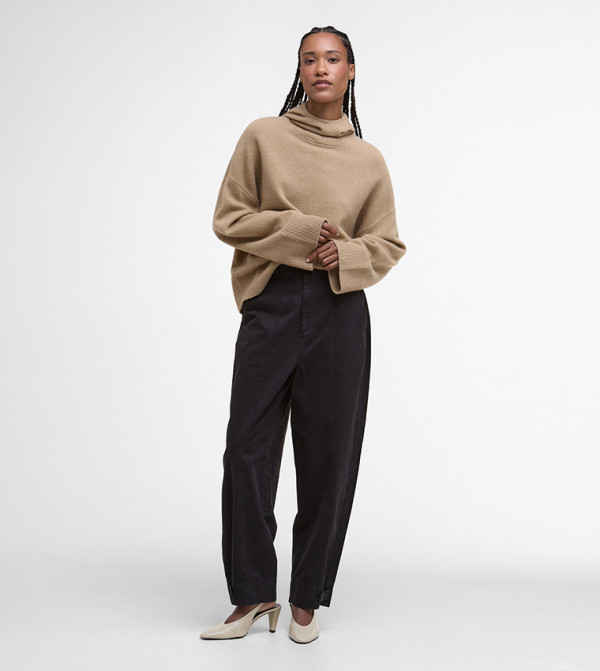 Barbour  - Brown V-neck Sweaters