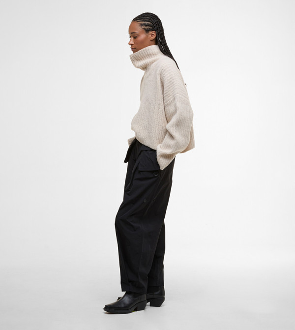 Barbour  - Off White V-neck Sweaters