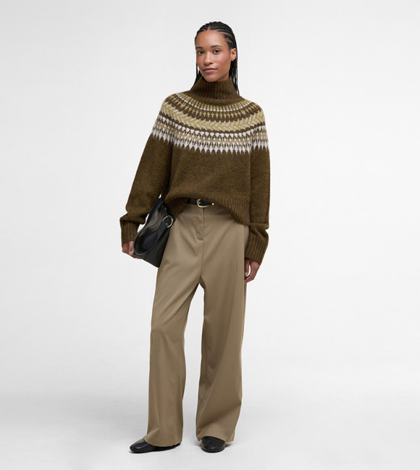 Barbour  - Brown Turtle neck Sweaters