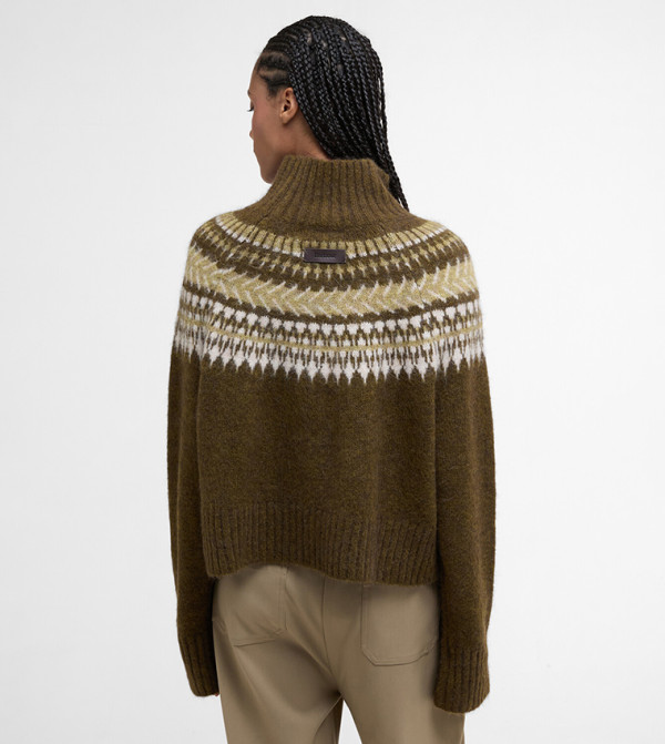 Barbour  - Brown Turtle neck Sweaters