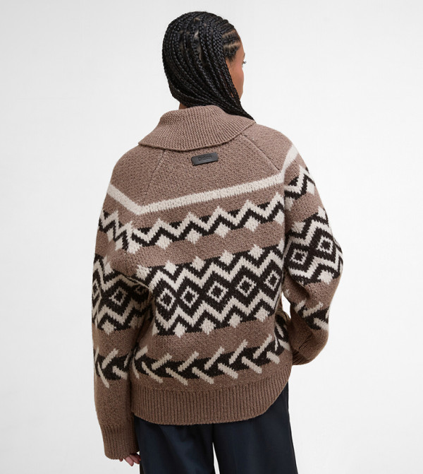 Barbour  - Taupe Cardigans