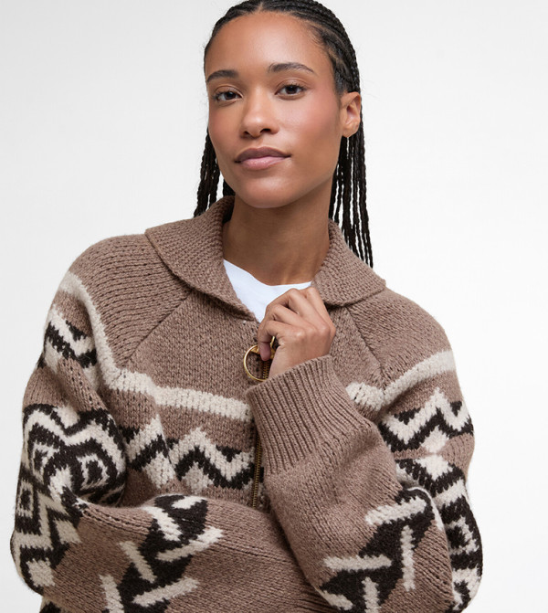 Barbour  - Taupe Cardigans