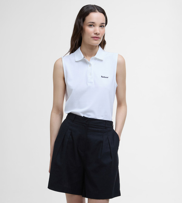 Barbour Barbour - White Polo T-shirts