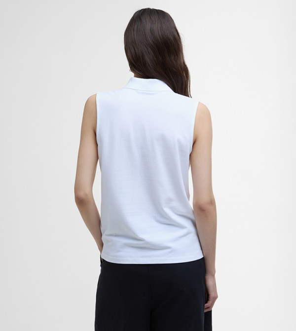 Barbour Barbour - White Polo T-shirts