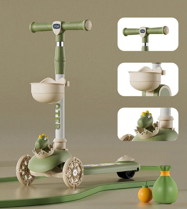 Little Story Little Story - Green Ride-on, Skates & Carts