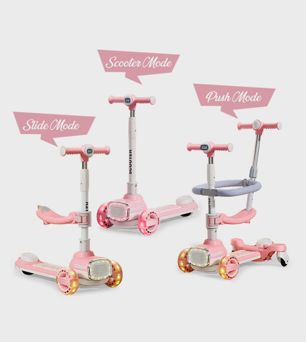 Little Story Little Story - Pink Ride-on, Skates & Carts