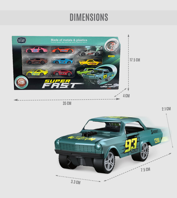 Little Story  DIE CAST WHEELS & SETS - Multi DIE CAST WHEELS & SETS