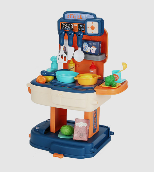 Little Story  KITCHEN ROLE PLAY - Blue KITCHEN ROLE PLAY